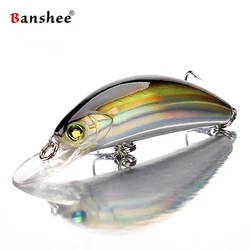 Banshee 54mm 4.7g Floating/Crank Wobbler For Fishing Pike Fishing Crankbait Bait Artificial/Hard Lure Black Minnow Fishing Lures