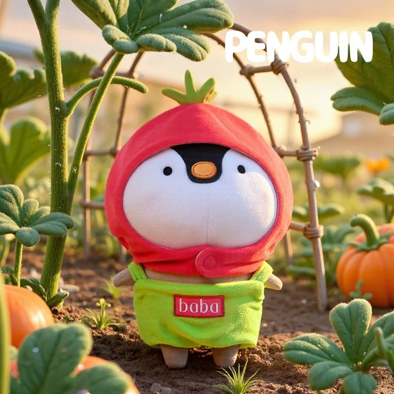 

20 см мультяшный томатный пингвин плюшевая игрушка мягкая милая садовая мягкая игрушка забавный подарок на день рождения для детей девочка или мальчик