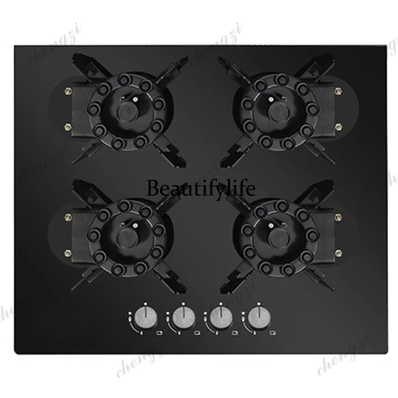S178 gas stove multi-head stove four-head gas stove clamshell gas  embedded multi-head