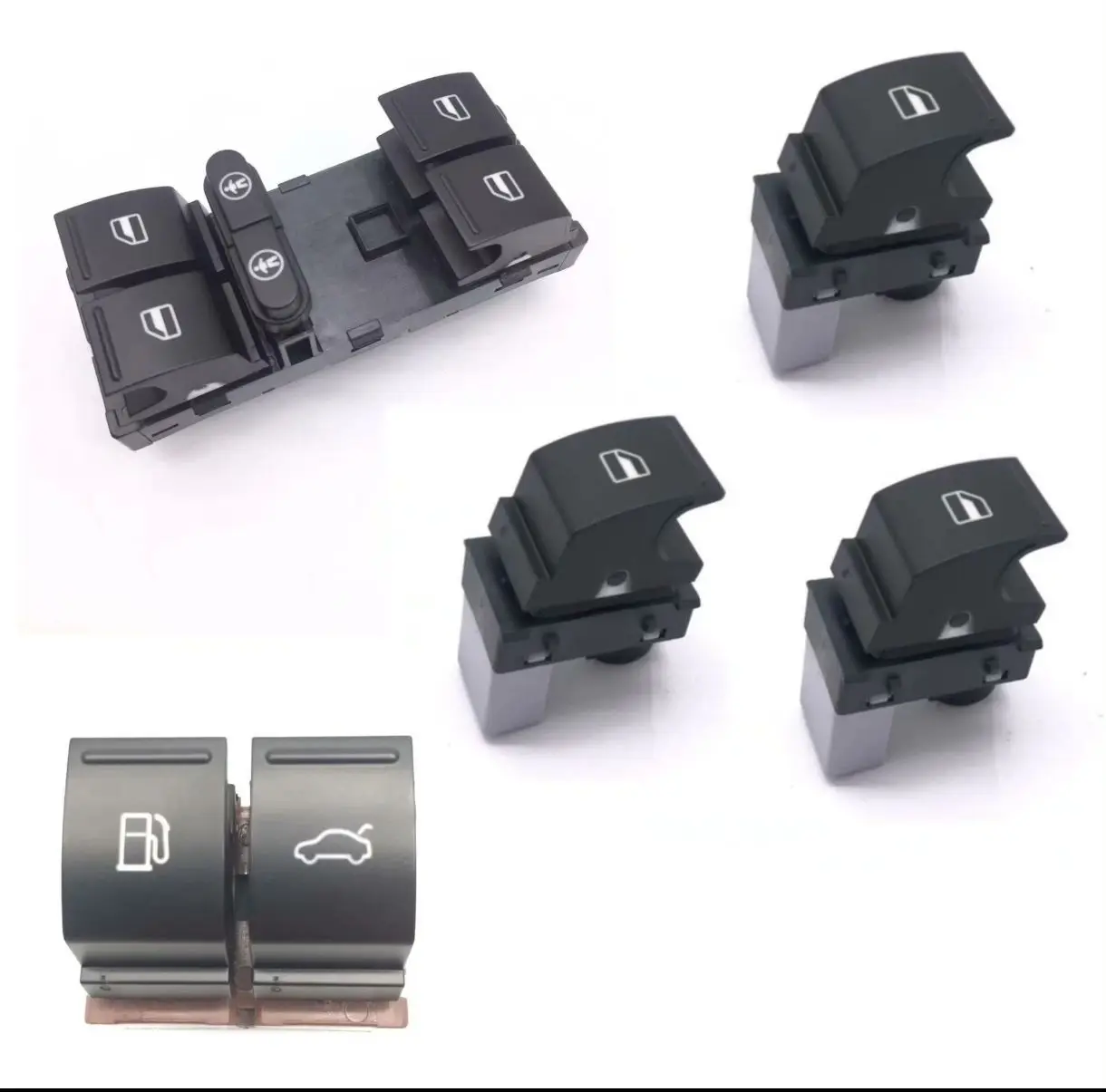 

Fit For Volkswagen Touareg Car Window Buttons Glass Lift Switch One Touch UP/DOWN