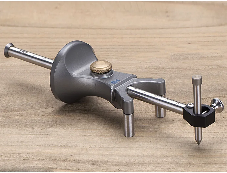 Carpenter Arc Straight Line Dual Purpose Drawing Machine, DIY Tool Carpenter Marking Machine, Thread Puller, European Style