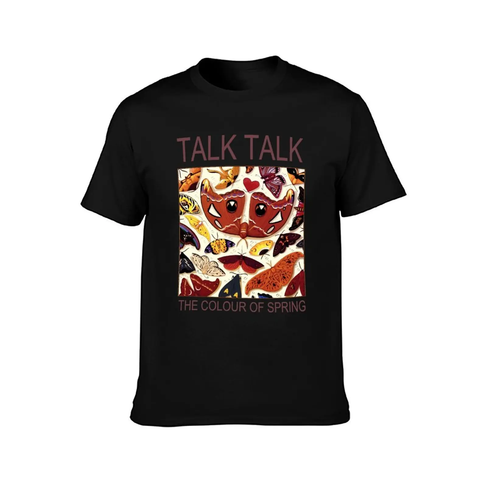 Talk Talk - The Colour of Spring T-Shirt Regular Fit Plain Tee Shirt T-Shirt