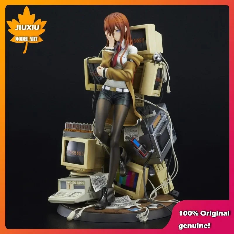 Steins;Gate Makise Kurisu Destiny Detective Eye Original genuine 23.5cm PVC Anime Figure Model Toys Figure Collection Doll Gift