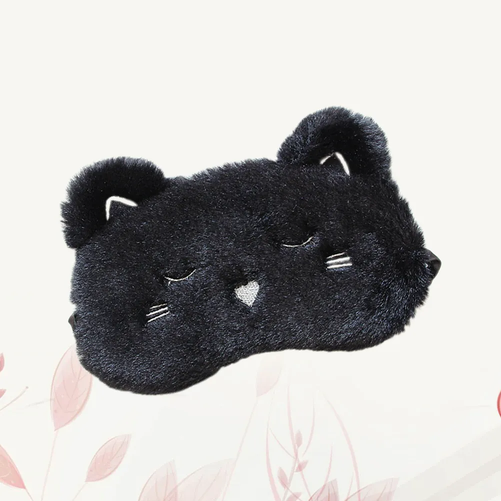 1Pcs Cartoon Sleeping Eye Patch Stretchy Fit Comfort Blindfold for Daytime Nap Travel Shift Work Relaxation Festival