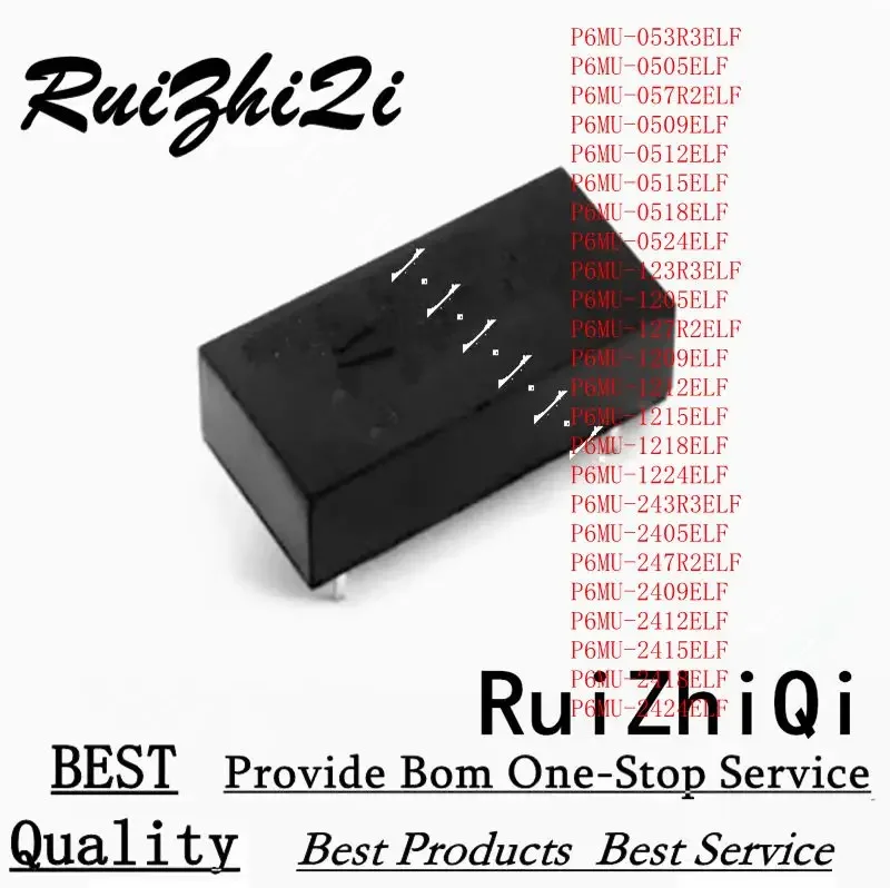 

10 шт./лот P6MU-123R3ELF P6MU-1205ELF P6MU-127R2ELF P6MU-1209ELF P6MU-1212ELF P6MU-1215ELF P6MU-1218ELF P6MU-1224ELF DIP DC/DC