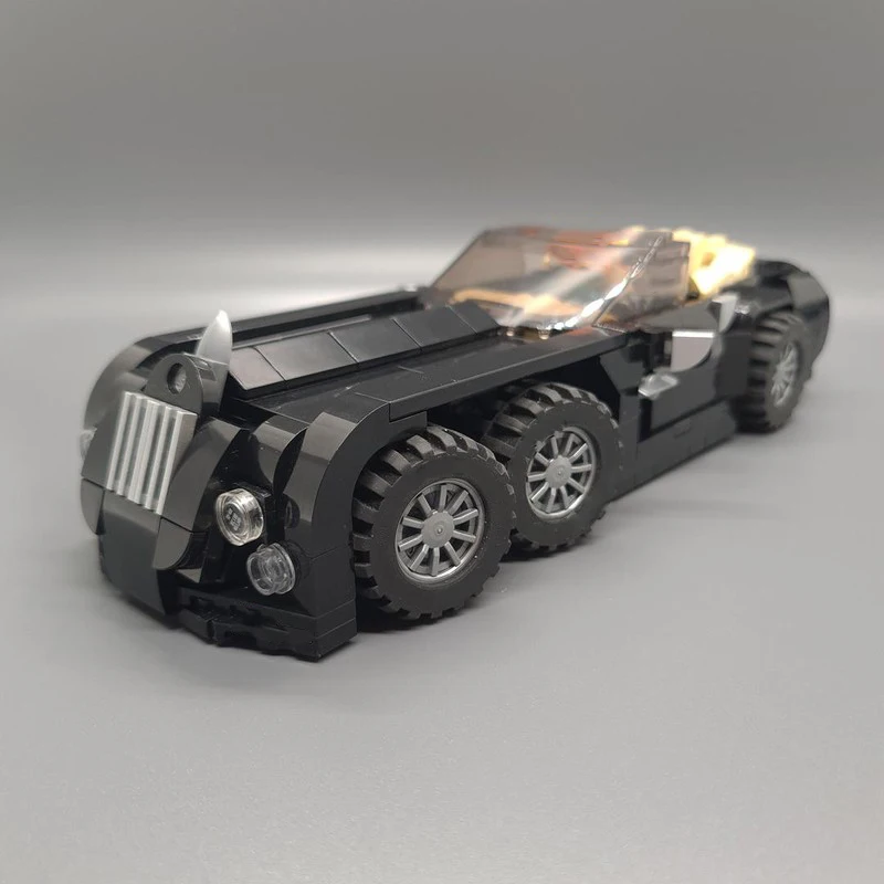 389 шт. Moc Monarch Regent GT, классические ретро-автомобили, строительные блоки, креативная сборка, кирпичи, игрушки для детей, подарки на день рождения, Рождество, сделай сам