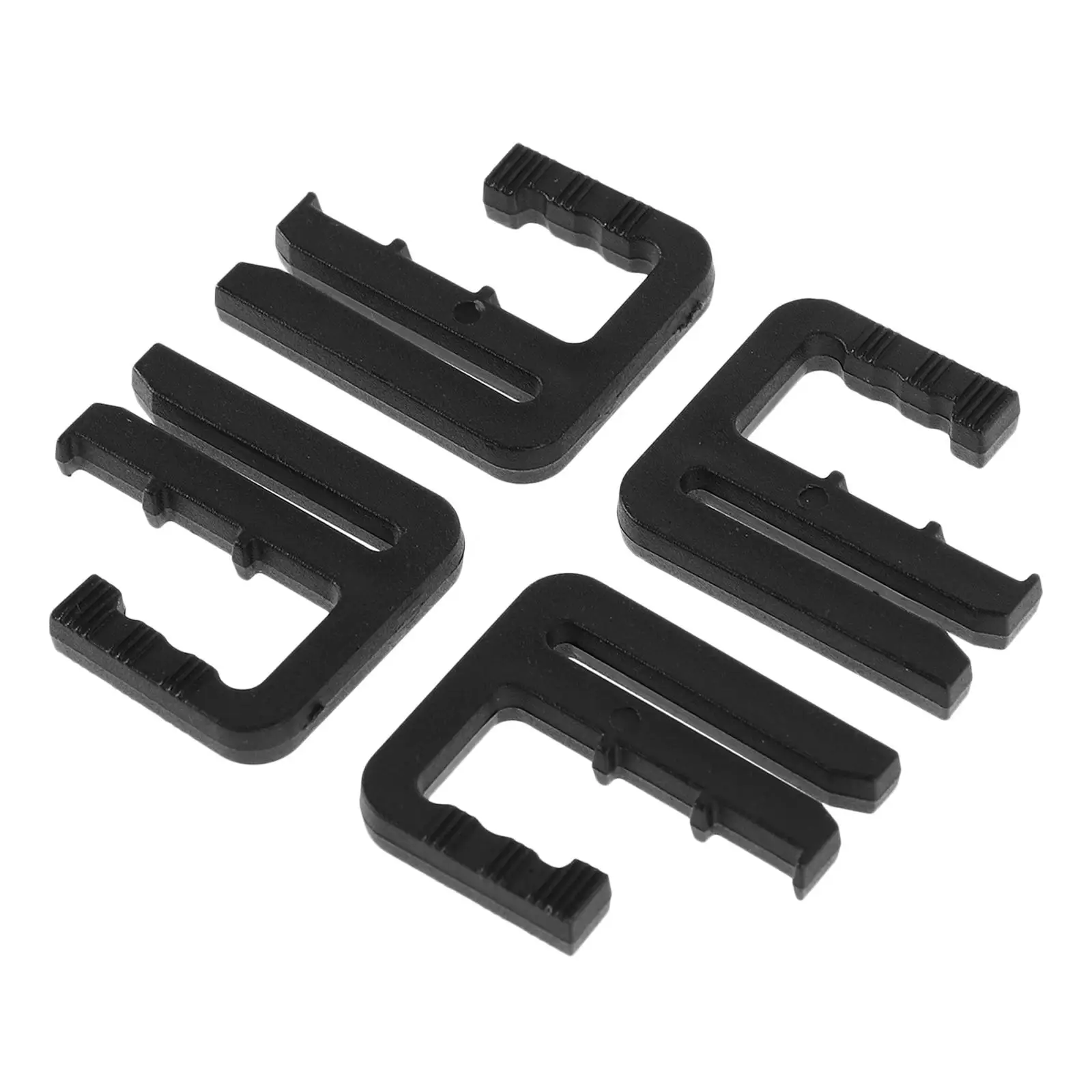 4 Pcs Detachable Waist Adjustment Buckle Woman Plastic Pant Tighteners for Women