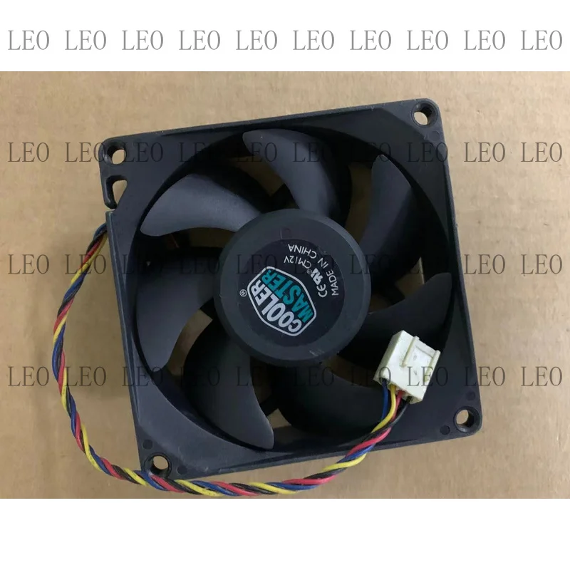MY 1 of For COOLER MASTER FA08025M12LPA cooling fan DC12V 0.45A 8025 8CM 4Pin