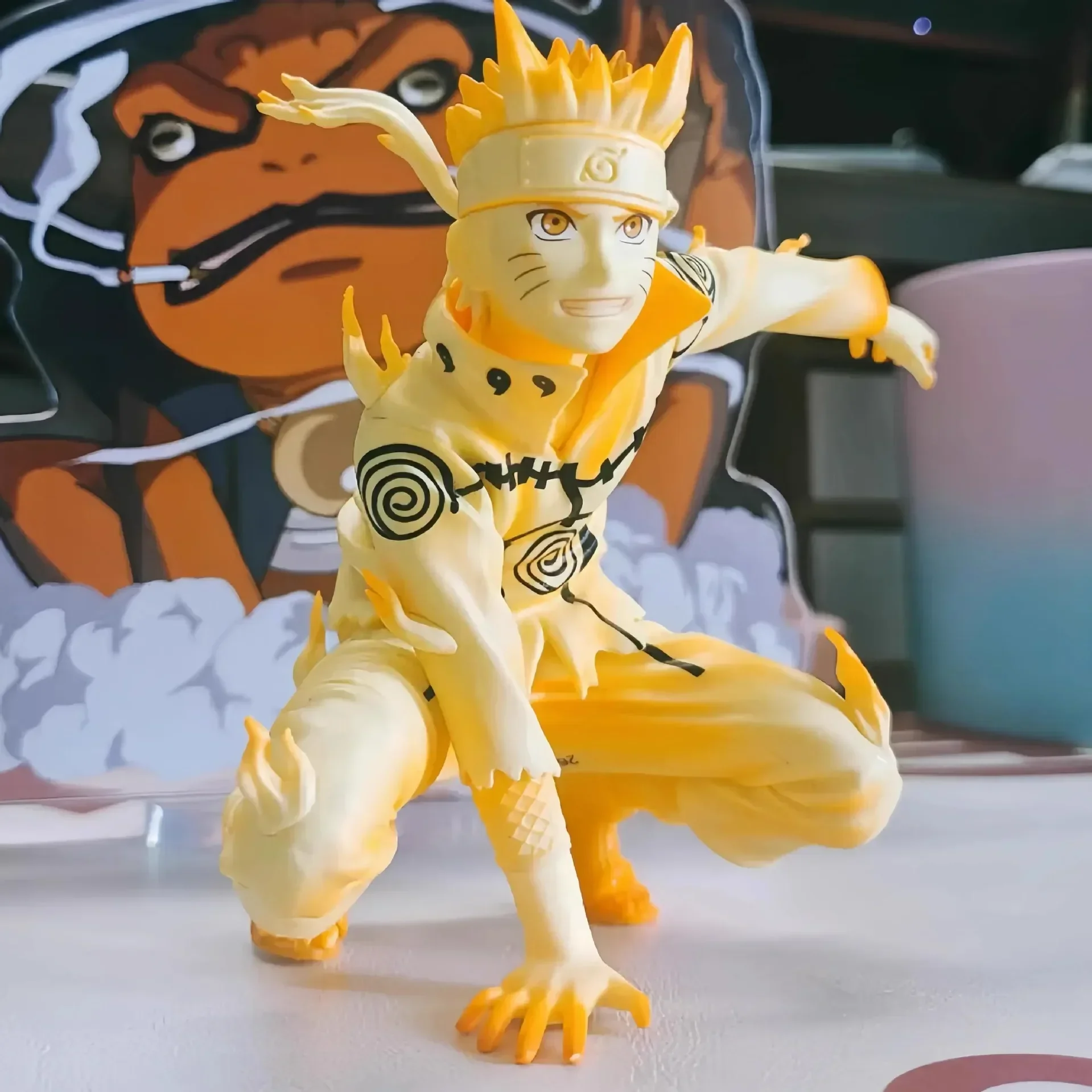 Naruto Nine-tails Mode Naruto Figure Konoha Village Uzumaki Naruto Figure