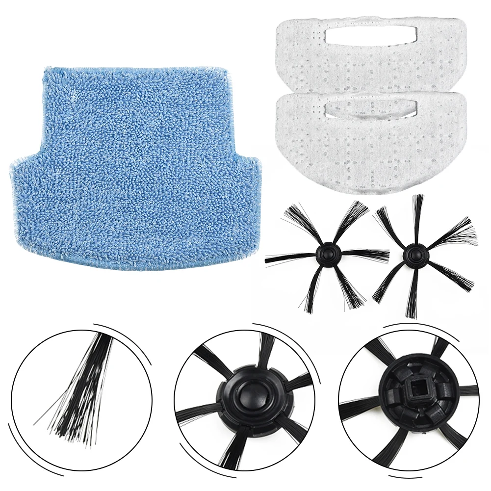 Комплект ткани для фильтра с боковой щеткой, эффективная пылезащита для WAP, для W90 W95 W96 для ROBO, бытовая техника, пылесос