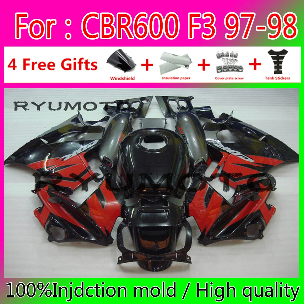 

New Motorcycle Fairings for Honda Cbr 250r 1993 - 1994 MC22 CBR250RR 1993 Full Bodywork CBR 250 RR 1994 Fairing red black