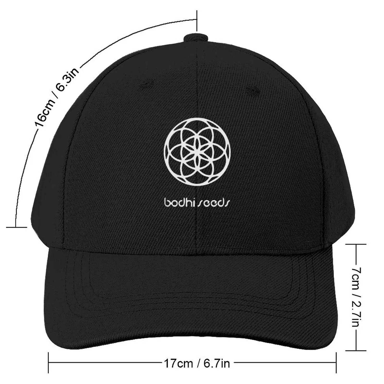 Bodhi seeds Pullover Hoodie Baseball Cap Golf Cap funny hat Anime Hat Men Caps Women's