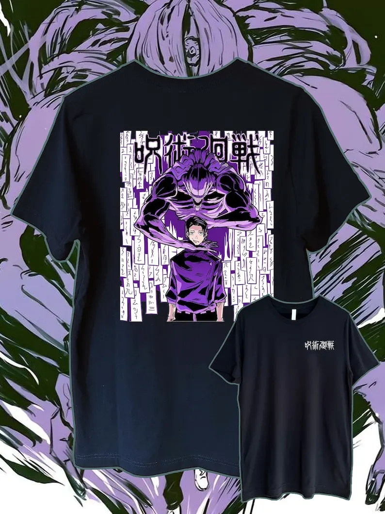 T-shirt Yuta, T-shirt Jujutsu Kaisen, Chemise d'anime Yuta Okkotsu, Vêtements d'anime, T-shirt Rika, Chemise JJK, Cadeau d'anime, Yuta JJK