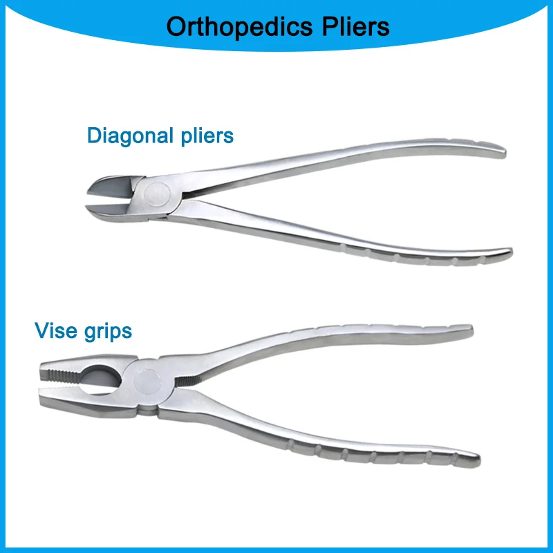 

Kirschner Wire Cutter Pin CUTTER Scissors Flat Nose Pliers Autoclavable Vet Orthopedics Surgical Instrument 2 Types Optional