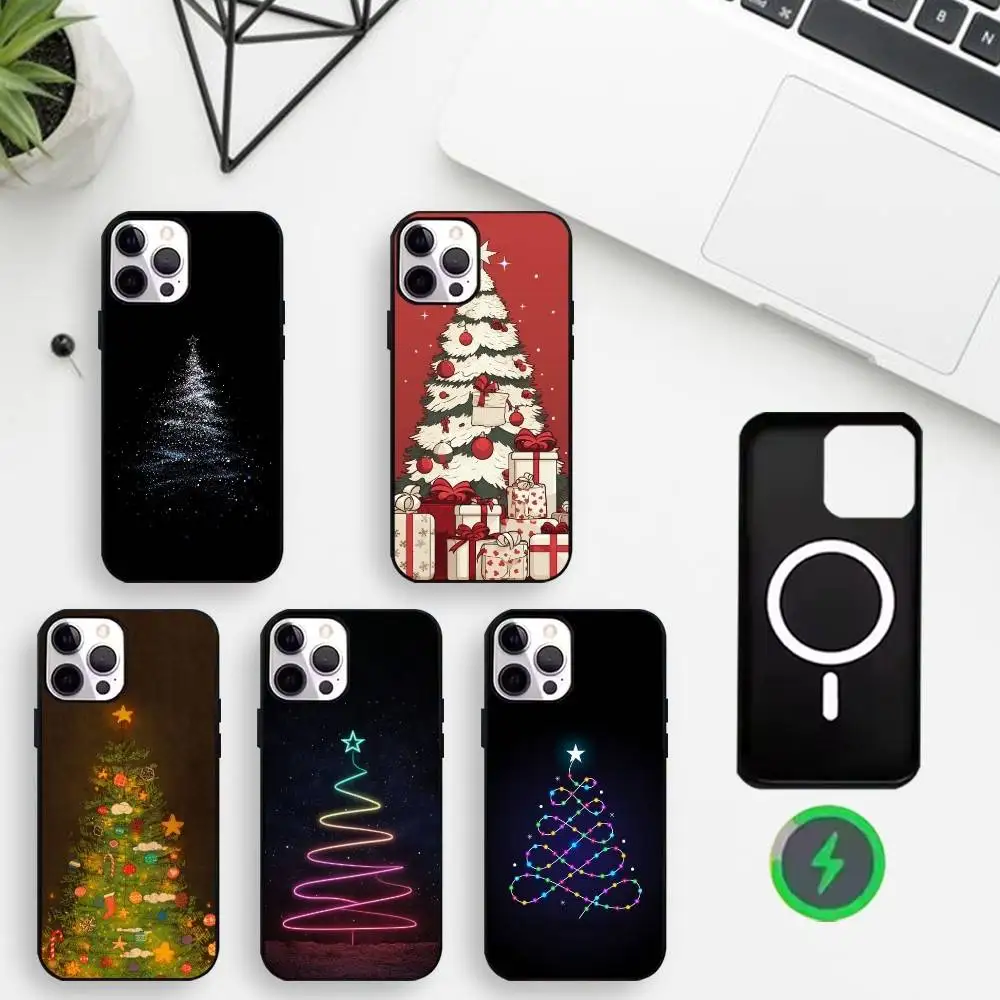 

S-Siamese Cats Cute Phone Case For iPhone17,16,15,14,13,12,11 Max Black Wireless Charging Protecitve Cover