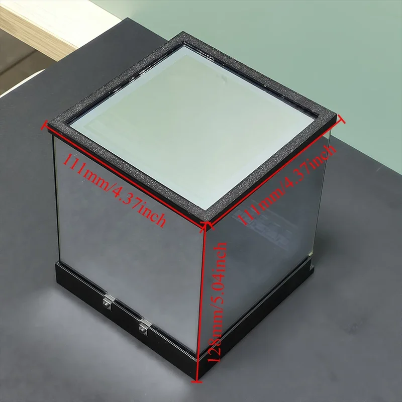 Semi-transparent 4D RGB LED Tesseract Ambient Light A Futuristic Tabletop Decorative Piece Suitable for Bedrooms and Living Room