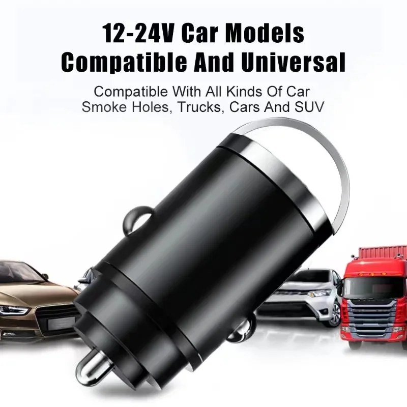 100W Car Charger Lighter PD Fast Charging Charger Quick Charge 3.0 Mini USB Type C  Car Phone Charger For iPhone Samsung Xiaomi image 6