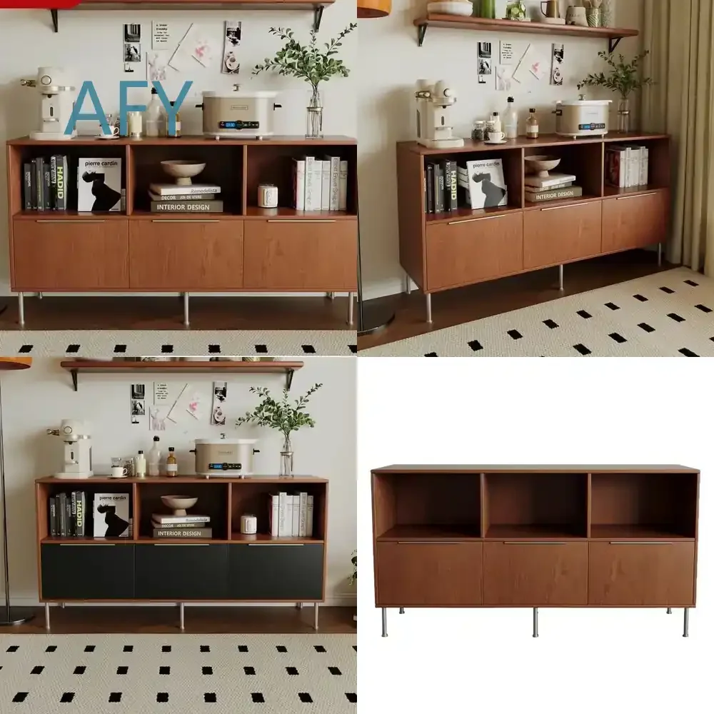 Bücherregal im mittelalterlichen Stil für Zuhause, Büro, Wohnzimmer, Schlafzimmer, multifunktionales Aufbewahrungsregal, leichter, luxuriöser TV-Schrank für kleine Räume