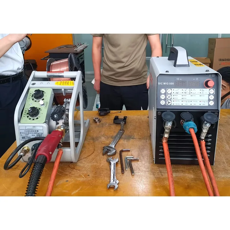 

100% Duty Cycle Silicon Carbide CO2 Gas Shielded Arc Welder 500A MIG MMA 100KHZ