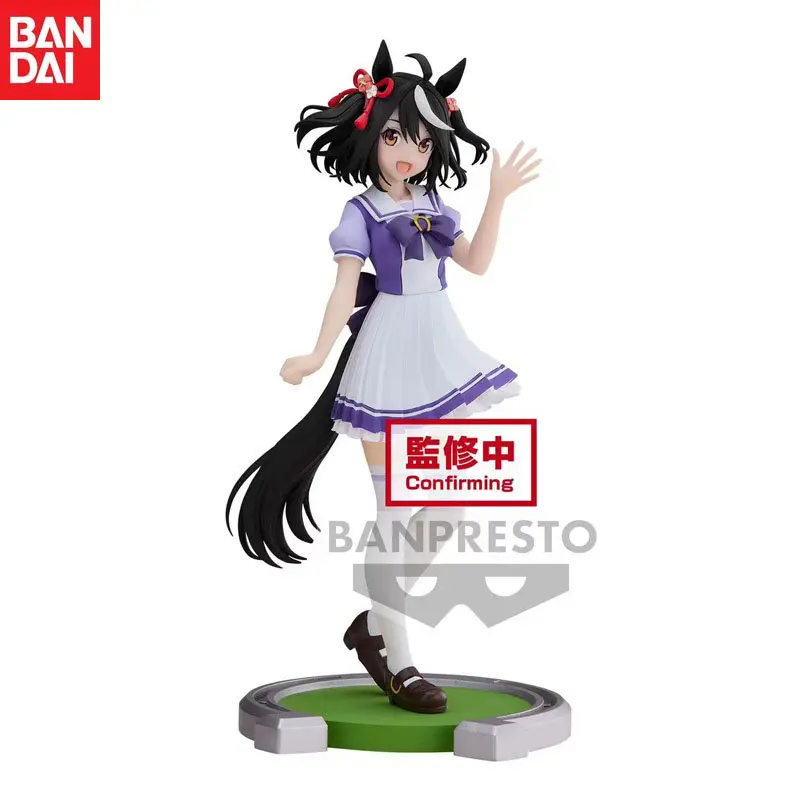 

In Stock Bandai Original Banpresto Anime Pretty Derby Racing Girl Kitasan Black Action Figure Model Children's Gifts