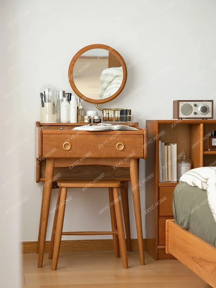 Y1  Foam Xiaomin Nordic Solid Wood Mini Dresser
