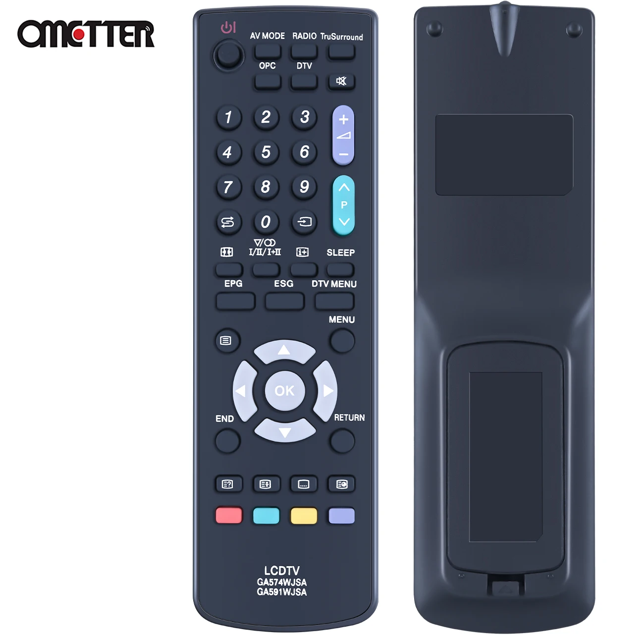 جديد GA574WJSA GA591WJSA مناسب لجهاز التحكم عن بعد للتلفزيون شارب LC-26AD5E-BK LC32AD5E LC-32DH65E LC-32WD1E LC-32WT1E #6