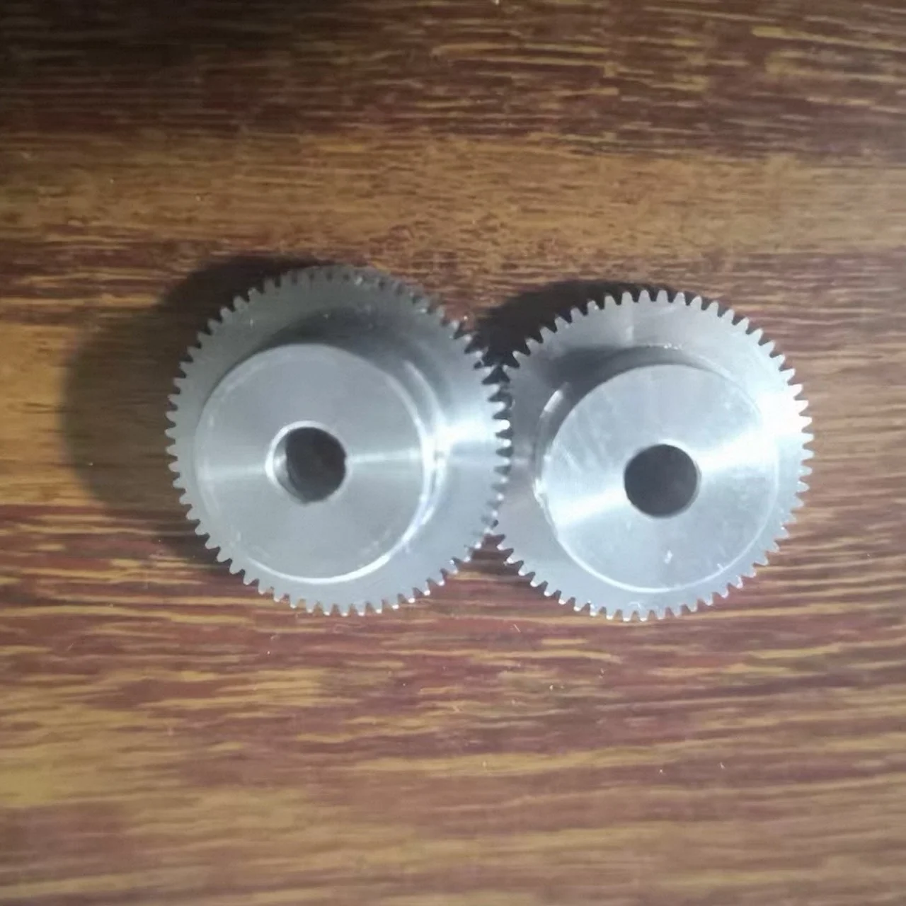 0.4M Aluminum Alloy Step Spur Gear Lightweight 40/50/60/80/141 Teeth for Optical Instruments Camera Equipment 5/6/8mm