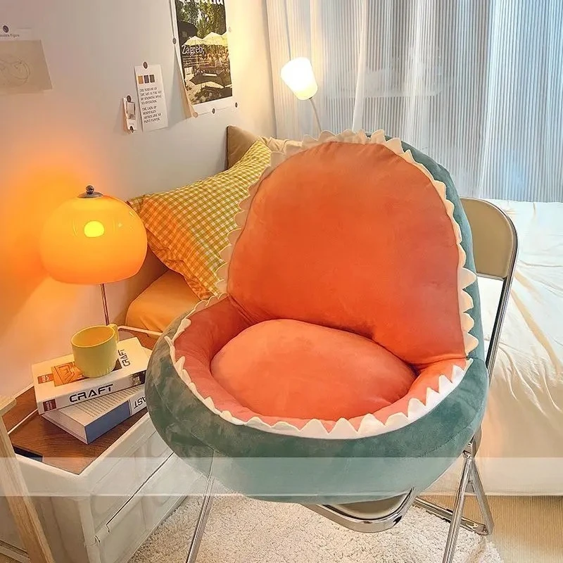 Tapis de sol paresseux en forme de requin futon chambre balcón baie vitrée almohadilla de suelo suave silla de área de lectura para niños