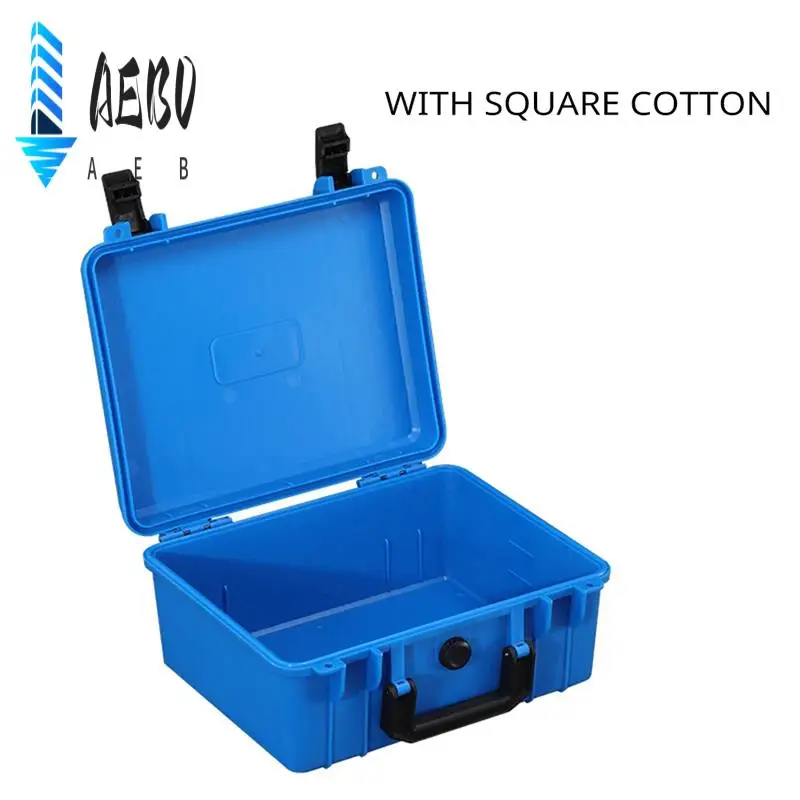 

AEB0-футляр для инструментов, защитный противоударный герметичный пылезащитный жесткий чехол для дома, уличного склада, многоцелевой компактный чехол для переноски