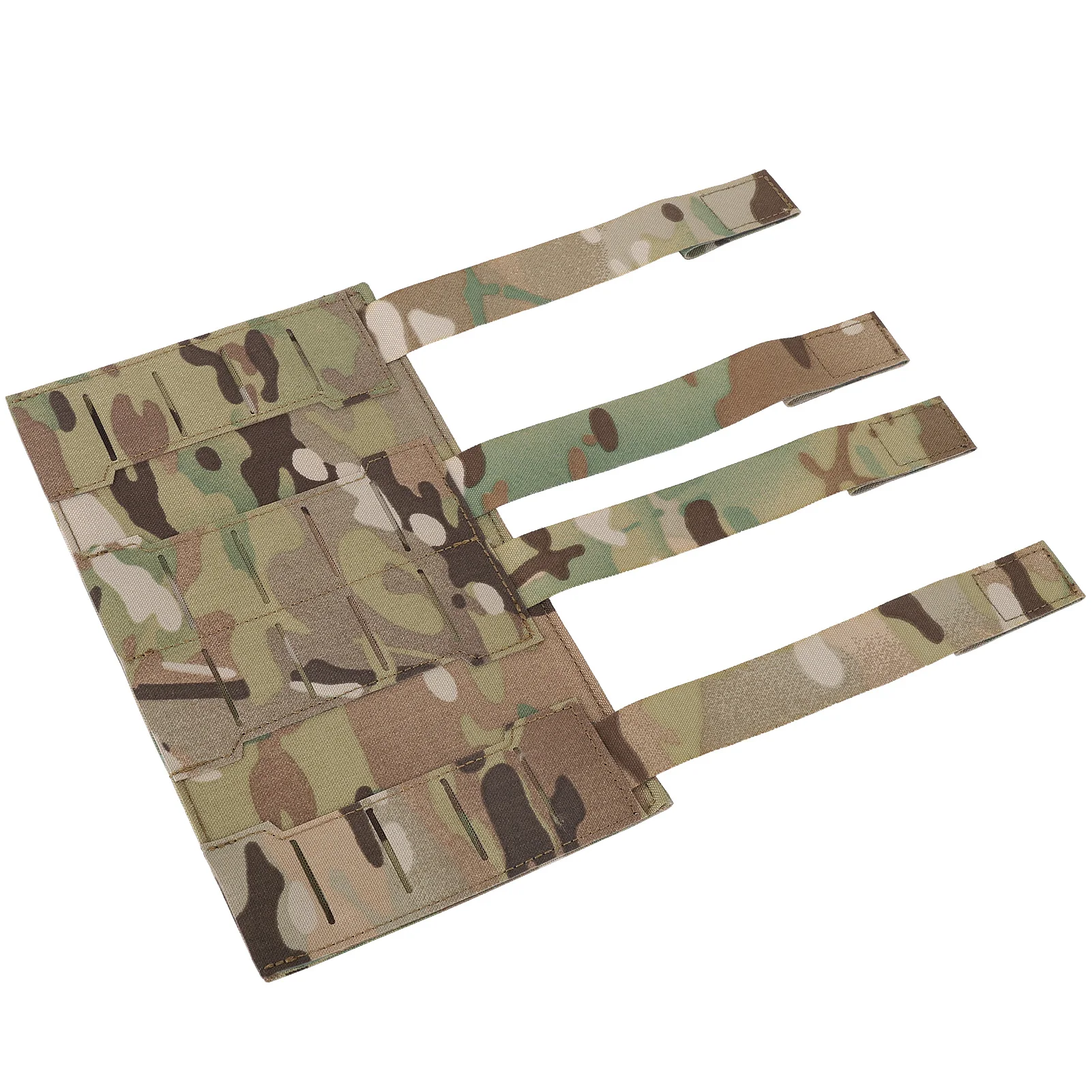 KRYDEX Tactical MOLLE HOOK & LOOP Panel Converter Vest Mounting Platform For Pouches Patches ID Tag Ruck Pack Accessories
