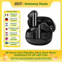 QCY Melobuds N50 ANC Bluetooth 5.4 Wireless Earphones Active Noise Cancellation 6 Mics Clear Call Earbuds Multipoint Connection