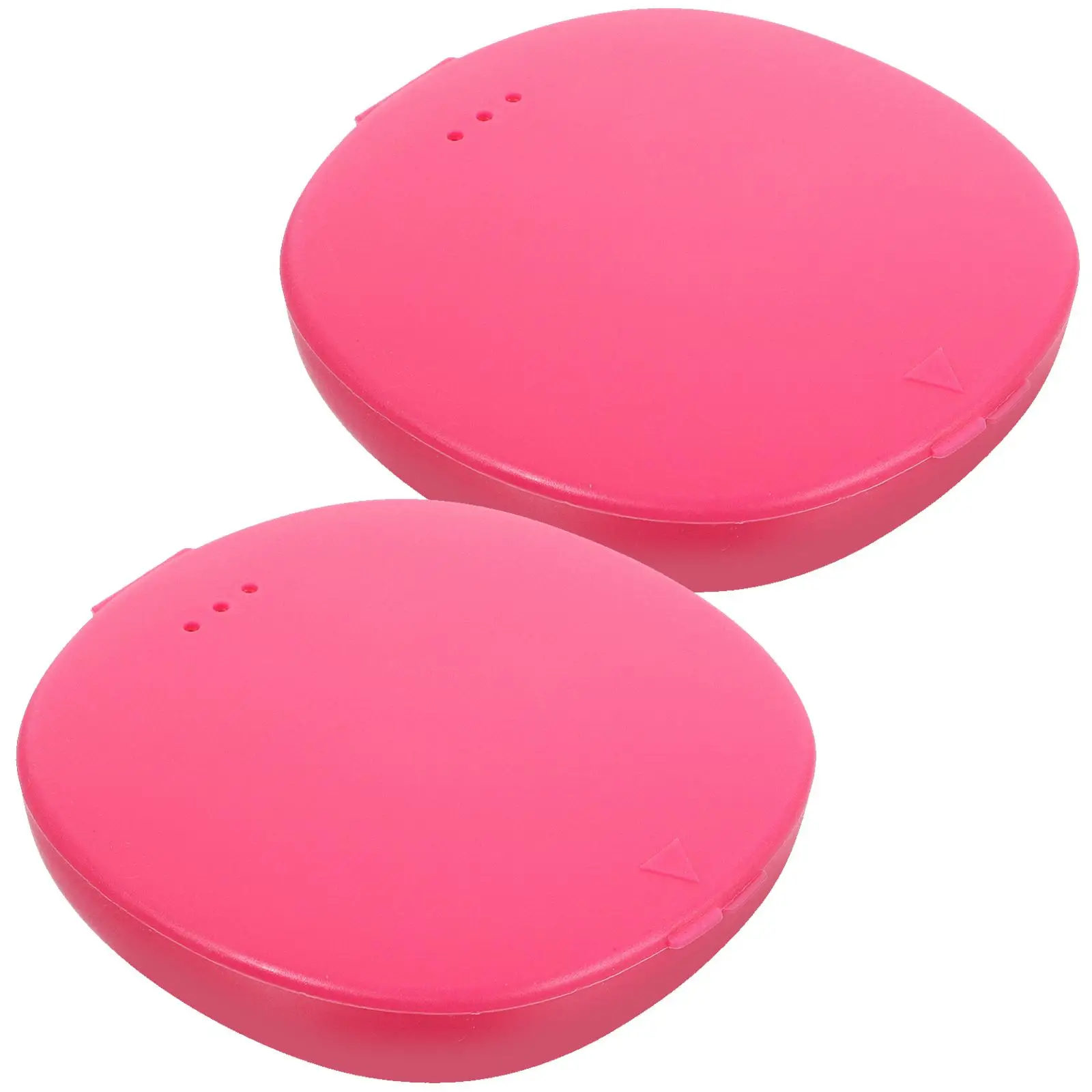 2Pcs Menstrual Storage Box Reusable Silicone Case for Disc Menstrual Cup Container Period Pink Travel Health Care Container