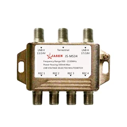 3*4 Satellite Multiswitch TV Signal Multi Switch Three Input Four Output JS-MS34