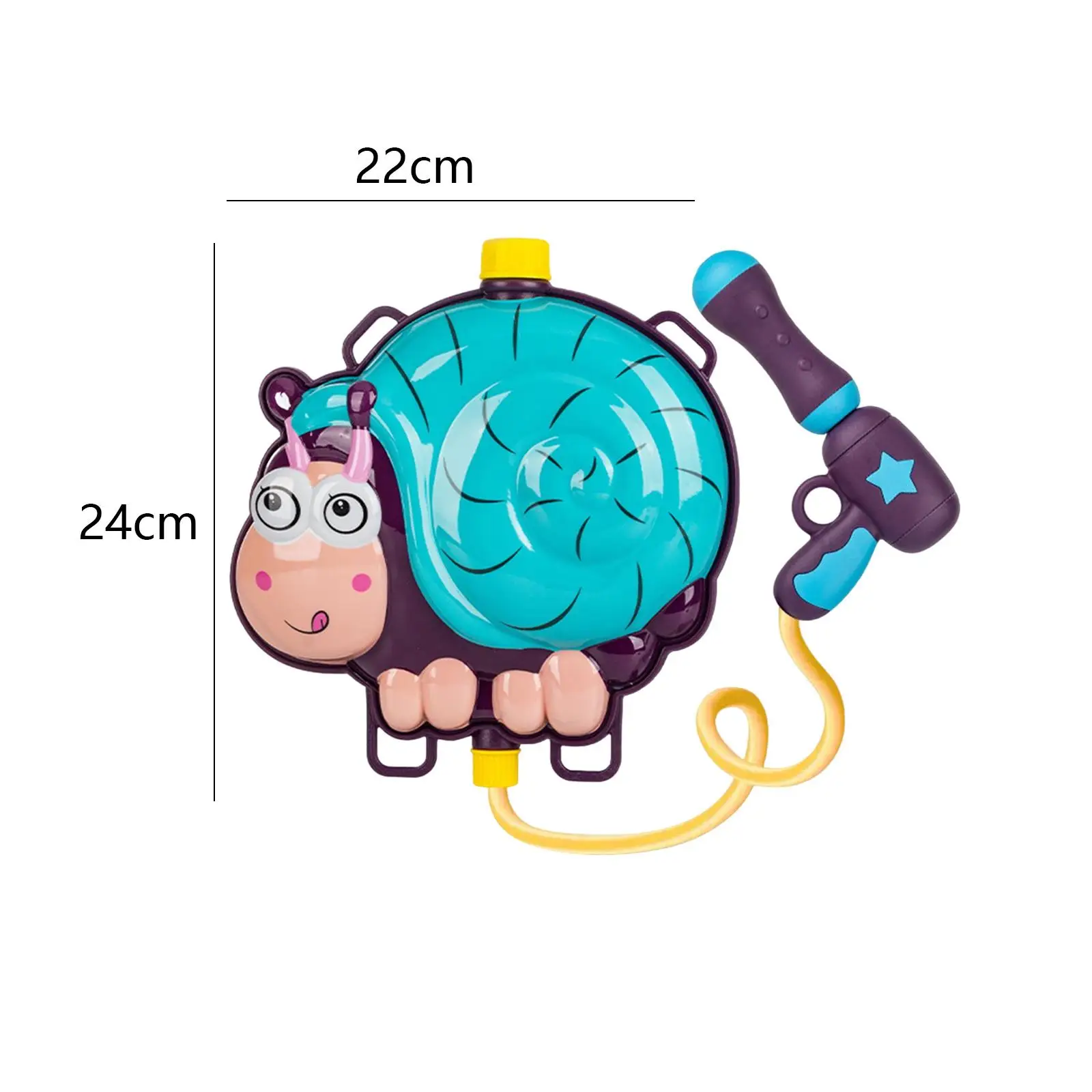Blasters de água Soaker Summer Water Toys, Cartoon Pullout, portátil ao ar livre