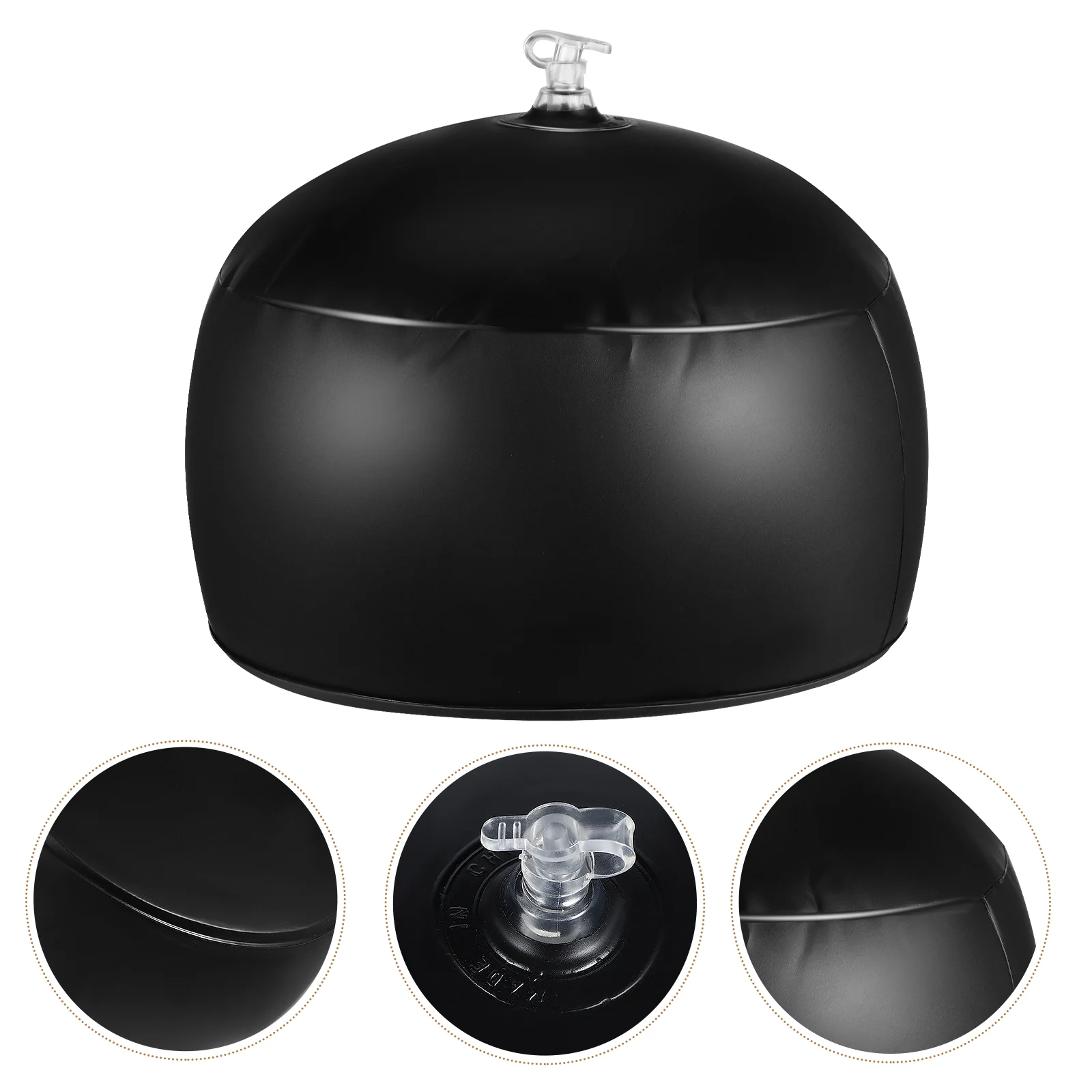 Hat Support Inflatable Holder Baseball Cap Stand Dome Holders Black Storage Rack Fedora Plastic