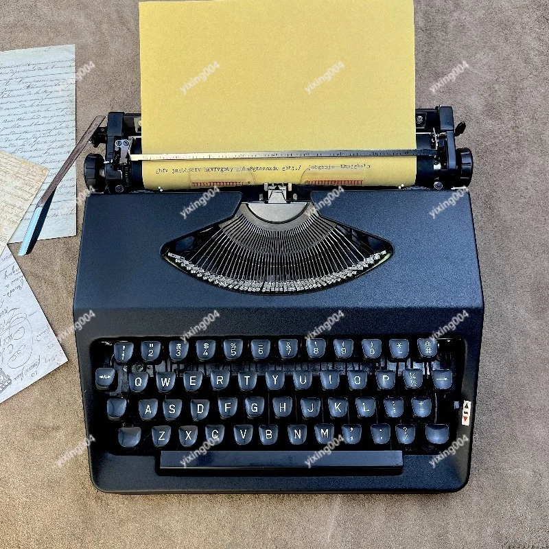 Vintage Used Mechanical Typewriter Retro Antique Collectible Decor Creative Display Gift
