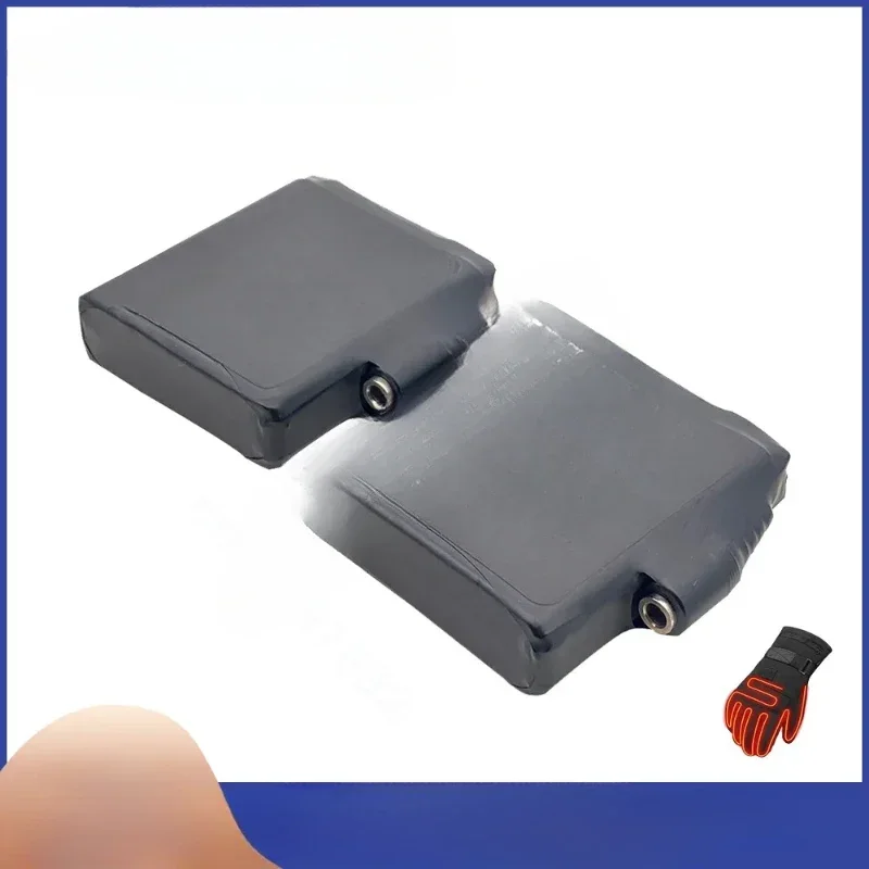 For Heating Wests, Socks, Winter Outdoor, Skiing, Cycling, Electric Glove Batteries,DC Plug Heating Glove Battery 7.4V 2000mah