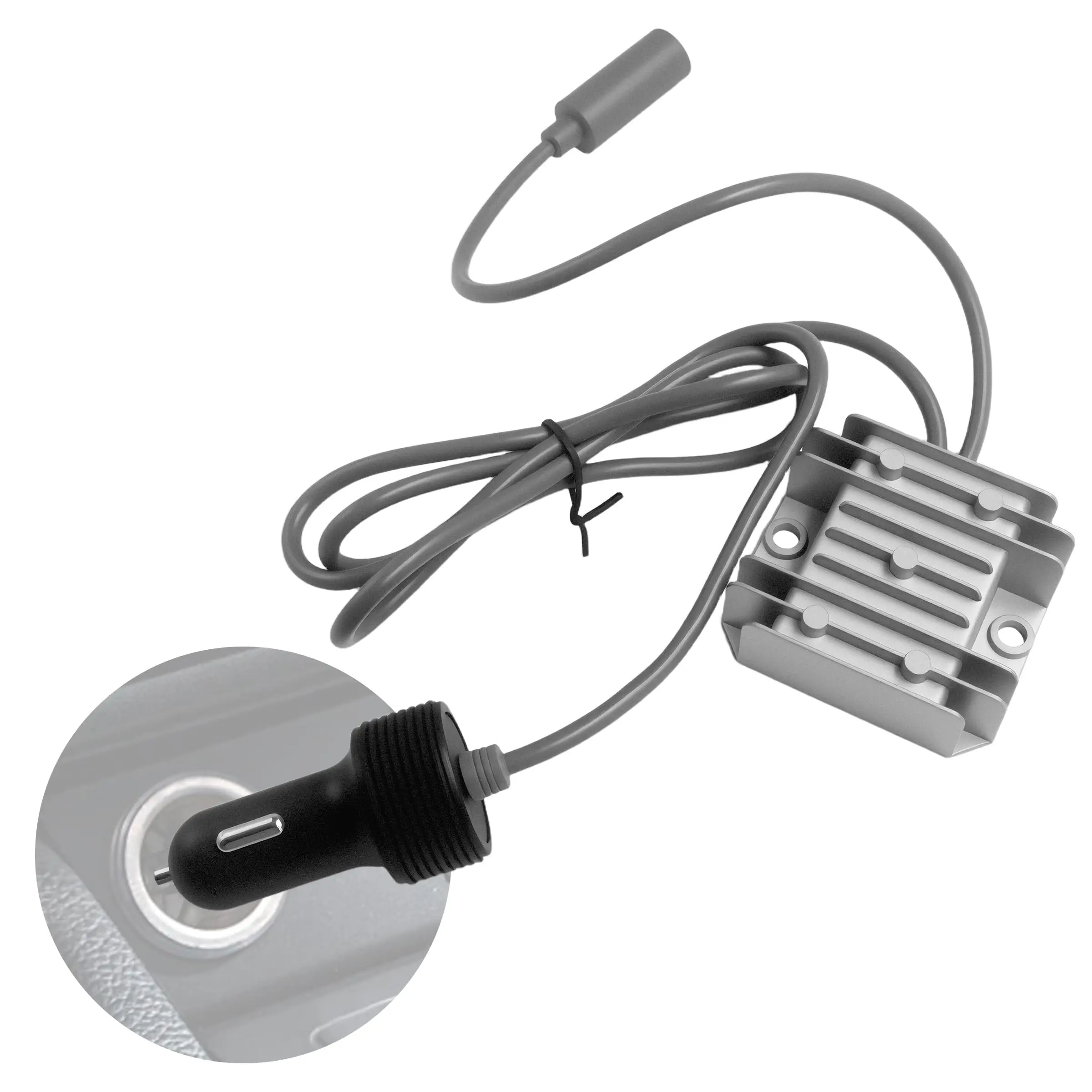 12V Cigarette Lighter Step-Up Converter 10-28V to 30V 3.5A Power Cord for Starlink Mini, Car Truck RV Mini Adapter Cable