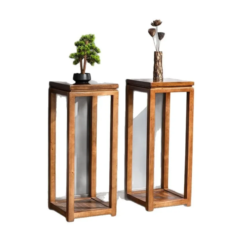 رف زينة رف بونساي رف غرفة الشاي زين شرفة زهرة #5