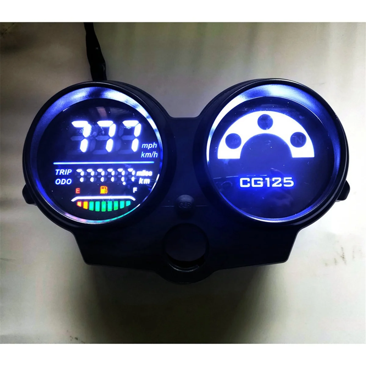 

1PC Motorcycle LED Digital Dashboard Durable Parts Tachometer Speedometer Gauge for Honda CG125HUG