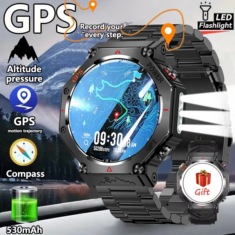 

Новые GPS-умные часы 1,39-дюймовый AMOLED-дисплей 100 + спортивные режимы Голосовые вызовы Смарт-часы Мужчины Женщины Военный класс Спортивные часы Мужчины