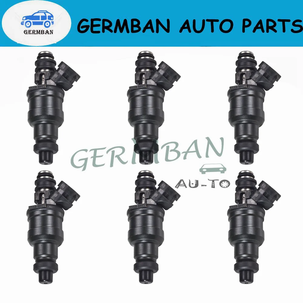 

23209-65020, 2320965020, 23250-65020, 2325065020 Set of 6 Fuel Injectors for Toyota 4Runner Pickup 89-95 3VZE 3.0L V6