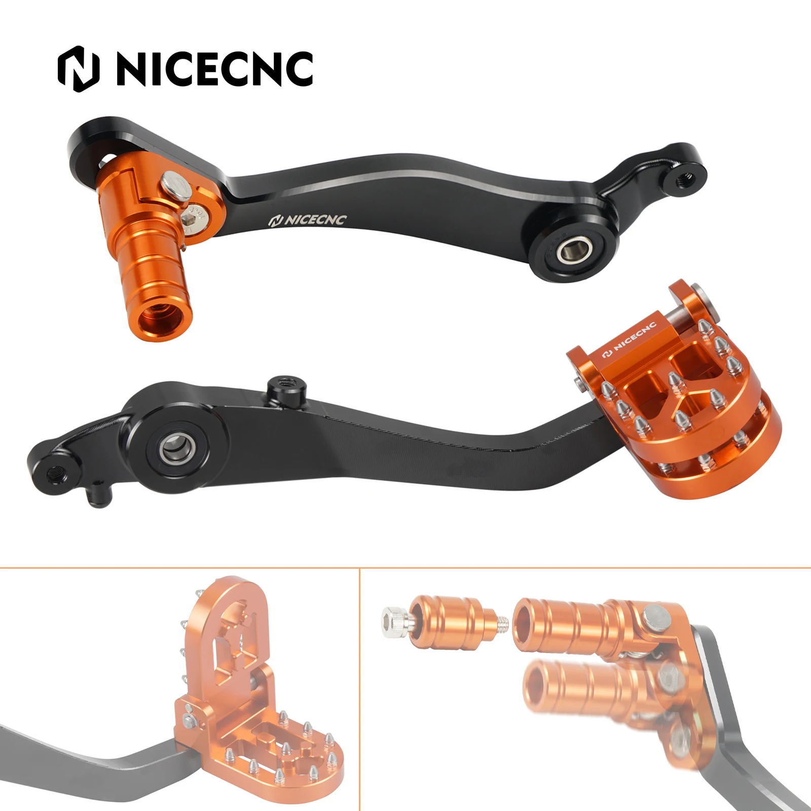 

Регулируемая педаль ножного тормоза мотоцикла/рычаг переключения передач для KTM 790 Adventure/R 890 Adventure/R/Rally 2021 2022 2023 2024 2025