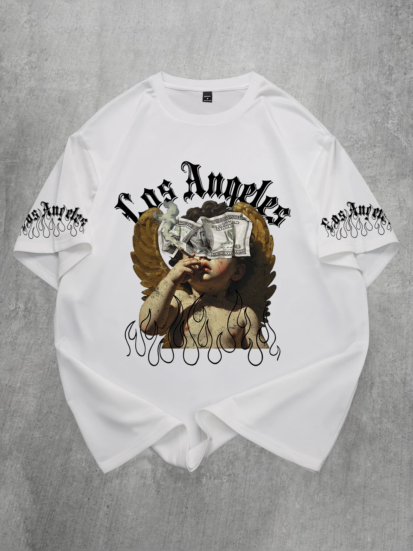 Gothic Streetwear Brand - T-shirt oversize pour homme, style streetwear