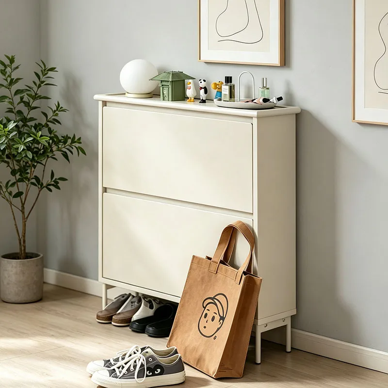Wooden Luxury Shoe Shelf Nordic Designer Vertical Modern Organizer Storage Shoe Cabinet Cupboard Show Zapatero Salon Furniture
