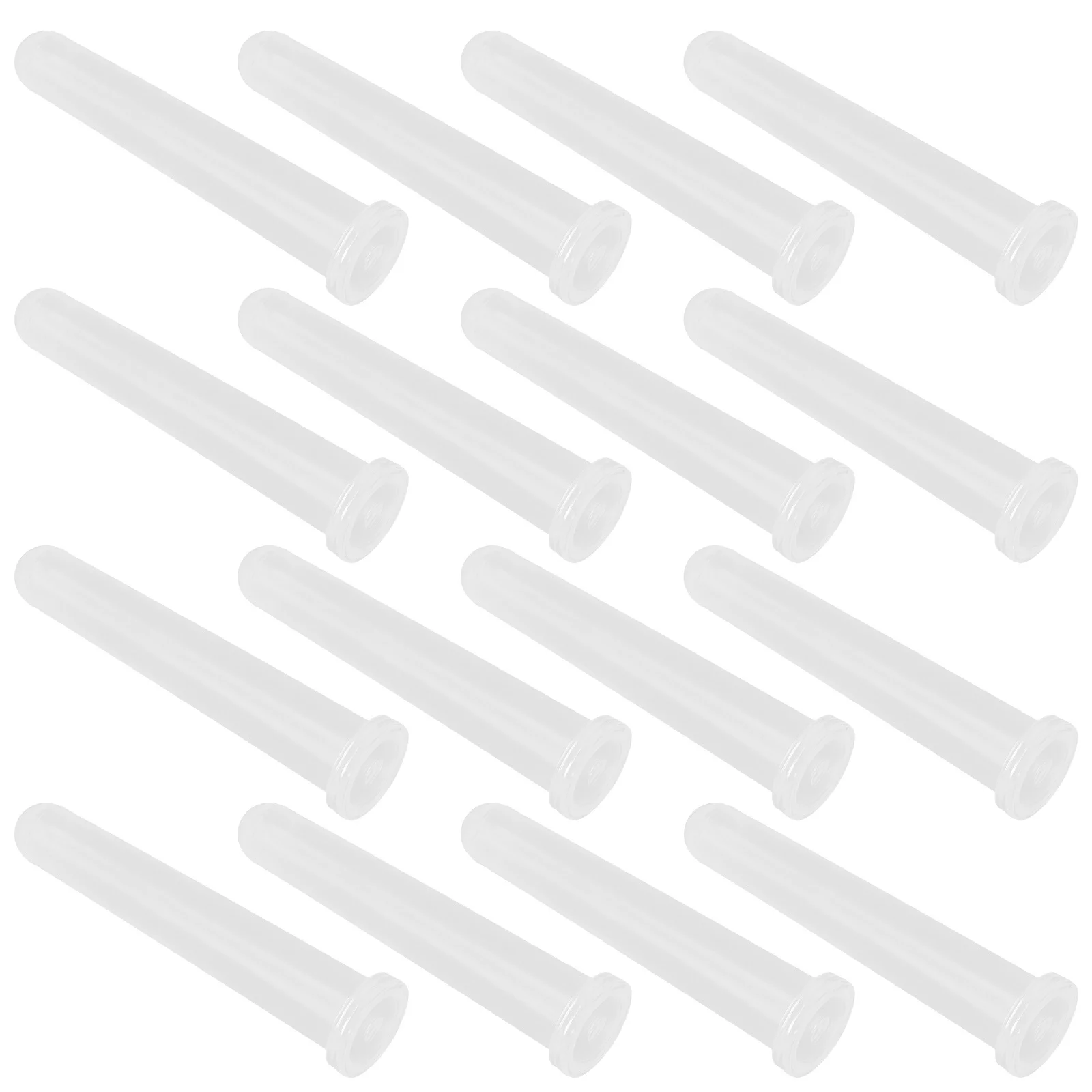 50 tubi d'acqua per fiori in plastica trasparente, trasparenti, a prova di perdite, per composizioni floreali fresche ed eventi, forniture floreali