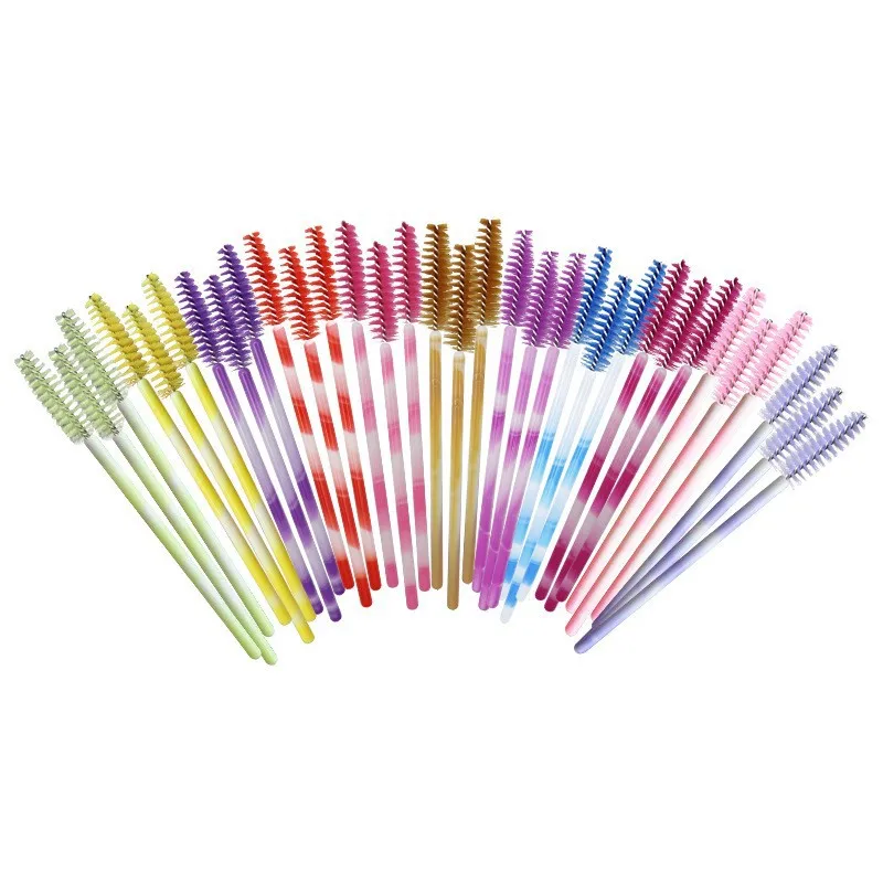 Disposable Eyelash Brushes Eyebrow Brush Mascara Wands Applicator Cosmetic Eyelashes Extension Tools Eyelash Spoolies for Makeup