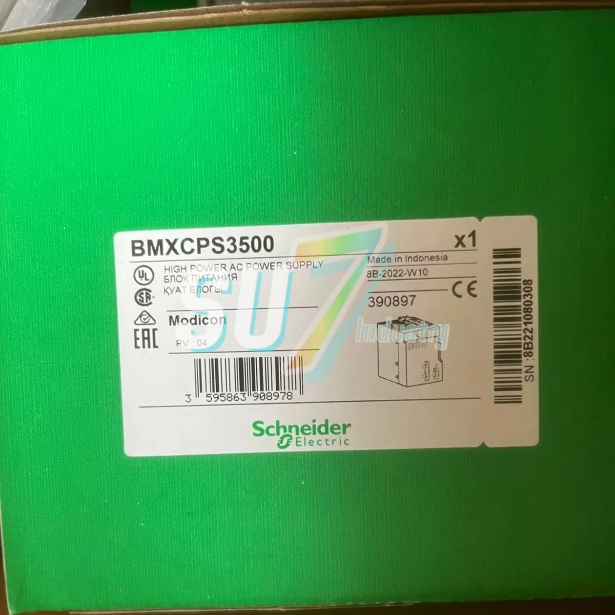 

BMXCPS3500 BMXDAI1604 PLC Module New In Box