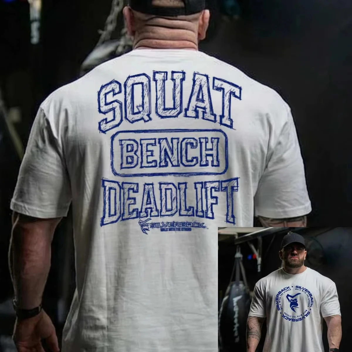Camiseta de Algodón con Estampado Gráfico de la Marca Squat Bench Deadlift, Ropa de Entrenamiento de Fuerza Profesional, para Hombre y Mujer, Estilo Urbano de Verano
