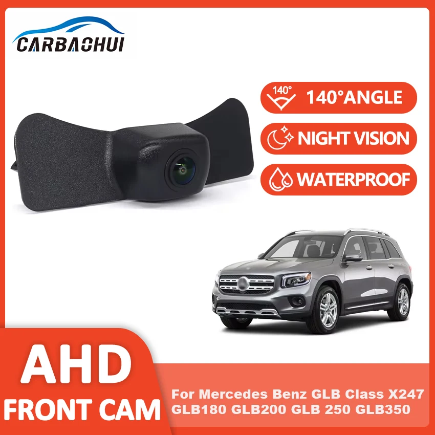 

Камера переднего вида автомобиля AHD CCD FishEye 170 ° Объектив ночного видения для Mercedes Benz GLB Class X247 GLB180 GLB200 GLB 250 GLB 350